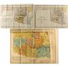 Image 1 : Three Indian Territory / Oklahoma Maps