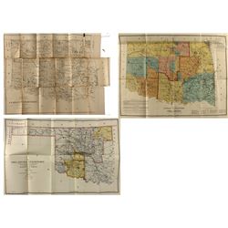 Three Indian Territorory Maps