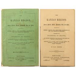 The Kansas Region: Forest, Prairie, Desert, Mountain, Vale, and River.