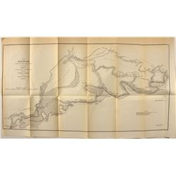 Map of Red River in the Vicinity of Raft