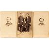 Image 1 : Three Early CDV's by Photographer F. G. Ludlow