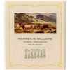Image 1 : Warren W. Williams Gen. Merchandise Calendar