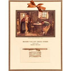 Mason Valley Drug Store Calendar