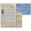 Image 1 : Unique Nevada Document (with revenue stamps) from "Mottsville County"