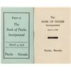 Image 1 : Two Bank of Pioche Reports