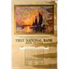 Image 1 : First National Bank 1934 Poster/Calendar