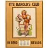 Image 1 : Harold"s Club Calendar