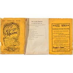 The Nevada Magazine, August 1899