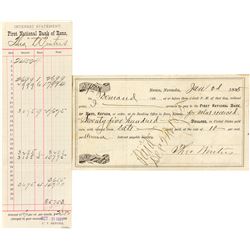 Two Theodore Winters Reno Documents