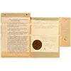 Image 1 : Articles of Incorporation for the Bullfrog Bank and Trust, Rhyolite