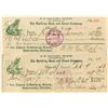 Image 1 : Pair of Rhyolite Checks w/ Bullfrog Vignette