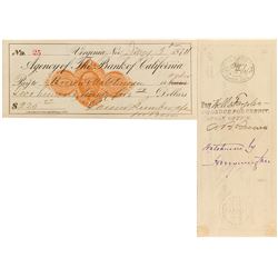 Bank of California Bliss & Yerington Check