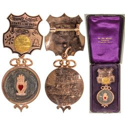 IOOF Rose Gold Grand Lodge Ceremonial Badge