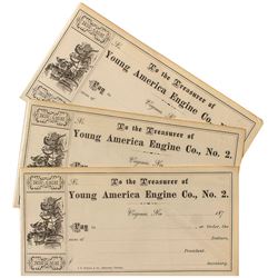 Virginia City Fire Department Ephemera