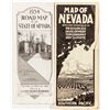 Image 1 : Two Nevada Maps (1914 and 1934)