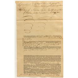 Very Early New York Supreme Court Document