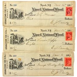 Three Fire Company Checks