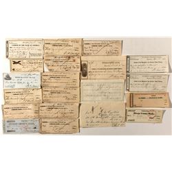 Very Early New York Bank Drafts