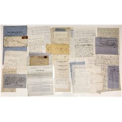 Hon. J. D. Haines Correspondence