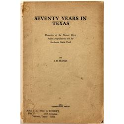 Seventy Years in Texas (Book)