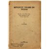 Image 1 : Seventy Years in Texas (Book)
