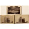 Image 1 : Mormon Temple Cabinet Cards