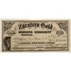 Image 1 : Zacatero Gold Mining Co. Stock Certificate