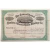 Image 1 : Consolidated Yankee and Breece Hill’s Mining Company Stock Certificate