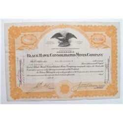 Black Hawk Consolidated stock certificate