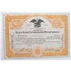 Image 1 : Black Hawk Consolidated stock certificate