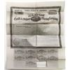 Image 1 : The Benton Gold & Silver Mining Company, First Mortgage Convertible Bond, dated 1876.