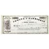 Image 1 : Cowing and Zabriskie stock certificate
