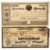 Image 1 : Leviathan Mining Company Stock Certificates