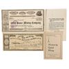 Image 1 : Humboldt County Stock Certificates and Prospectus including NT