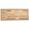 Image 1 : Betty O'Neal Mining Company stock certificate