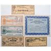 Image 1 : 5 Comstock mining stock certificates
