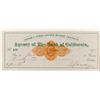 Image 1 : Gould & Curry, Virginia City check w/ Mackay signature