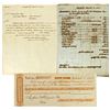 Image 1 : James G. King & Son Ephemera (3): includes letter and second of exchange