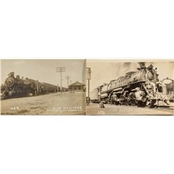2 Elko Railroad Post Cards