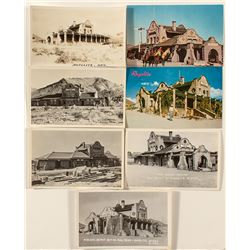 7 Rhyolite Railroad Depot Post Cards