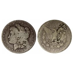 Counterstamped "CC" Morgan Dollar