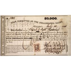 Loan Committee of The Philadelphia Banks, 1864