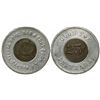 Image 1 : Yukon Gold Rush Token: Tanana Hotel Bi-metal token