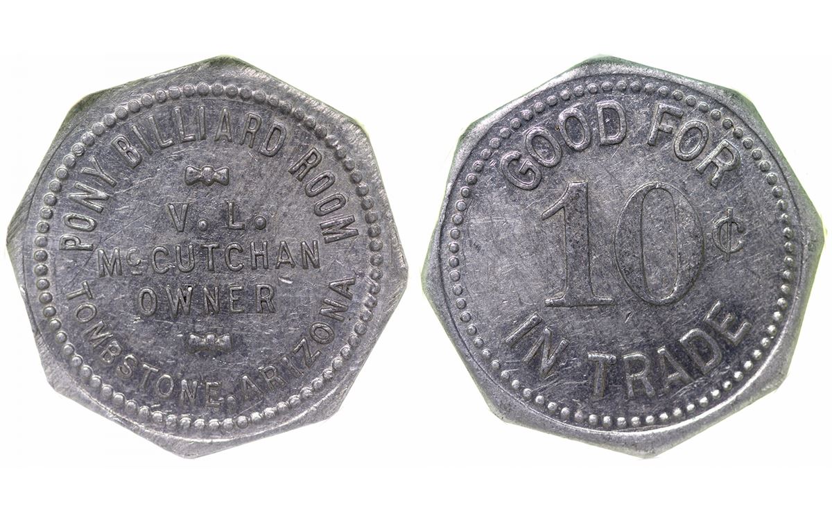 Pony Billiard Room Token
