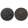 Image 1 : Previously Unknown Saloon token, Fremont House (#2), Fremont,