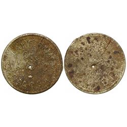 California Saloon token