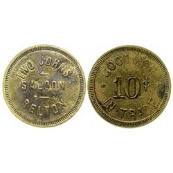 Two Johns Saloon token