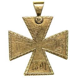 Gold Love Token Badge/Pendant