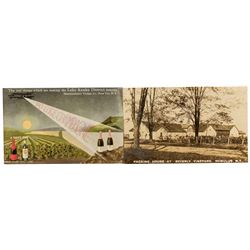 2 New York Wine Postcards c.1910