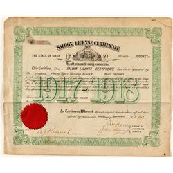 Ohio Saloon License